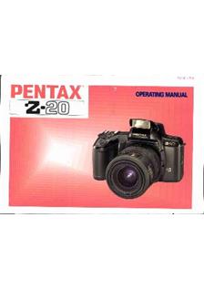 Pentax Z 20 manual. Camera Instructions.